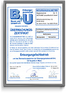 Überwachungszertifikat Entsorgungsfachbetrieb