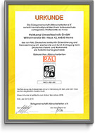 RAL Gütezeichen Abbrucharbeiten